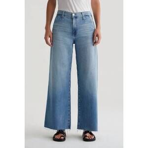 NEW AG JEANS stella ankle low slung palazzo pant in aries